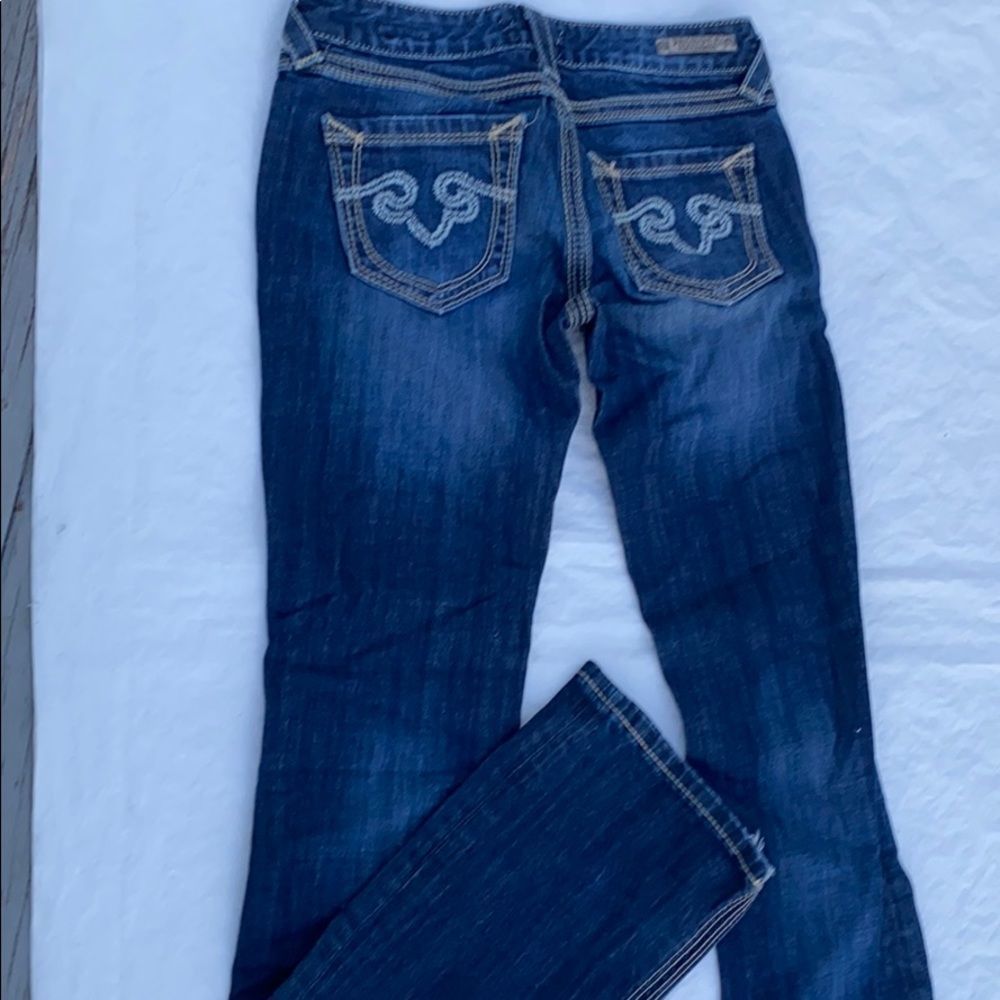 Be Rock by Express barely boot jeans size 2 Reg